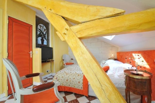 Hotel Logis Demeure De La Vignole Turquant Exteriér fotografie